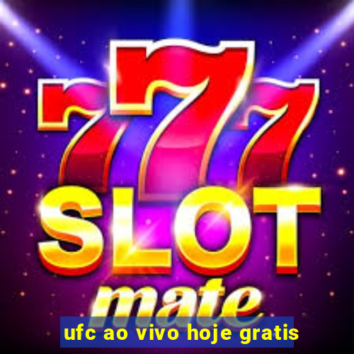 ufc ao vivo hoje gratis